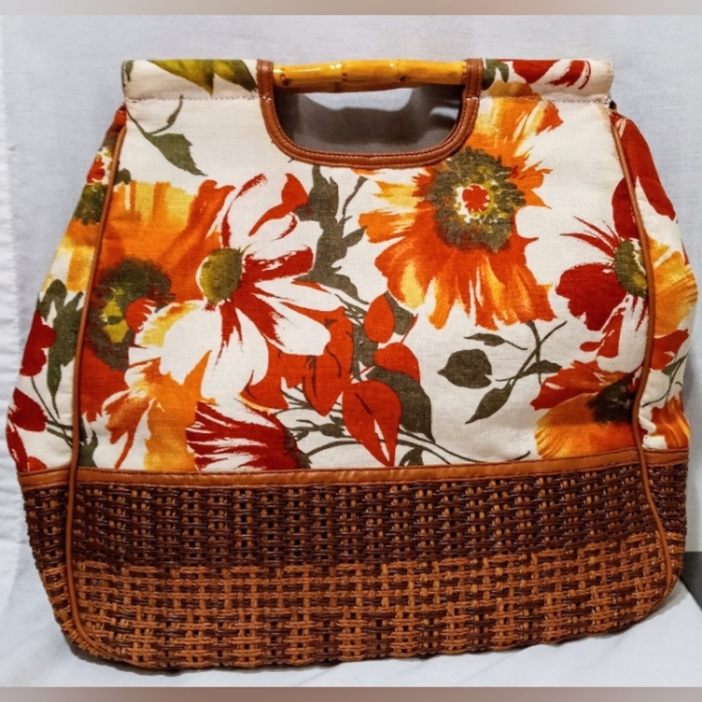 Maxx New York Floral Print Handbag